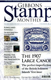 Gibbons Stamp Monthly (UK) omslag