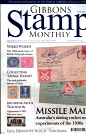 Gibbons Stamp Monthly (UK) omslag