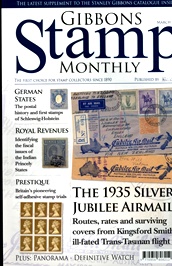 Gibbons Stamp Monthly (UK) omslag