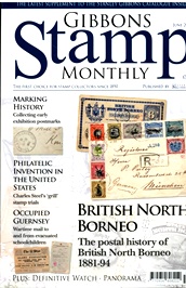 Gibbons Stamp Monthly (UK) omslag