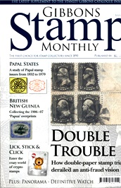 Gibbons Stamp Monthly (UK) omslag