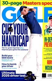 Golf Monthly (UK) omslag