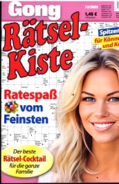 Gong Rätselkiste (DE) omslag