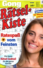 Gong Rätselkiste (DE) omslag