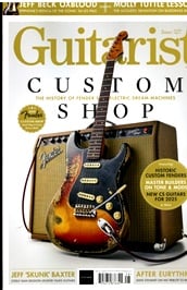 Guitarist (UK) omslag