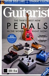 Guitarist (UK) omslag