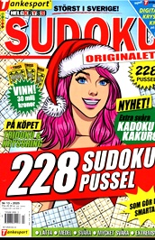 Helgkryss Sudoku omslag