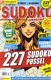 Helgkryss Sudoku omslag