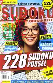 Helgkryss Sudoku omslag