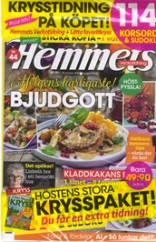 Hemmets Veckotidning omslag