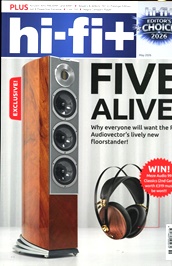Hi-fi+ (UK) omslag