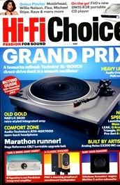 Hifi Choice (UK) omslag