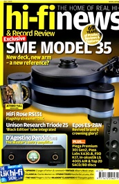 Hifi News (UK) omslag
