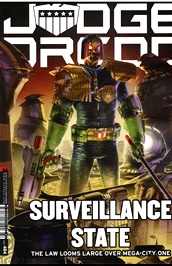 Judge Dredd (UK) omslag