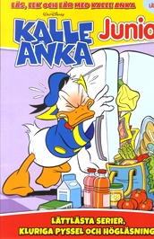 Kalle Anka Junior omslag