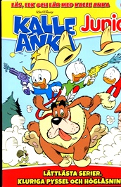 Kalle Anka Junior omslag