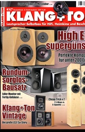 Klang & Ton (DE) omslag