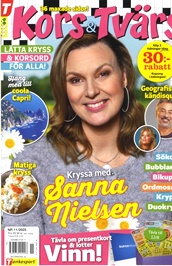 Kors & Tvärs omslag