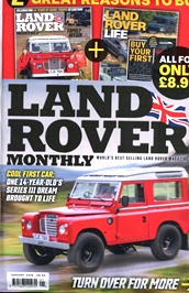 Land Rover Monthly (UK) omslag