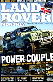 Land Rover Monthly (UK) omslag