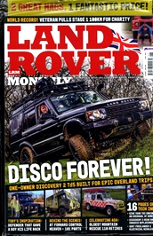 Land Rover Monthly (UK) omslag