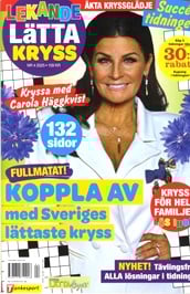 Lekande Lätta Kryss omslag