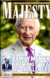 Majesty (UK) omslag