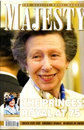 Majesty (UK) omslag