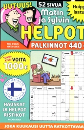 Matin Helpot Ristikot (FI) omslag
