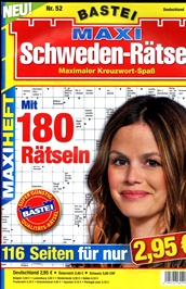 Maxi Schweden Rätsel (DE) omslag