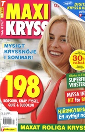 Maxikryss omslag