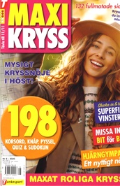 Maxikryss omslag