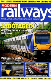 Modern Railways (UK) omslag