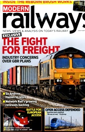 Modern Railways (UK) omslag