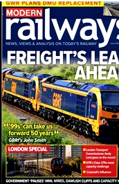Modern Railways (UK) omslag