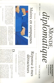 Monde Diplomatiqu (FR) omslag