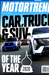 Motor Trend Magazine (US) omslag