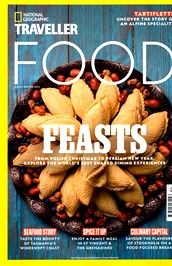 Nat Geo Travel Food (UK) omslag