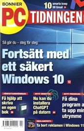 PC-Tidningen omslag