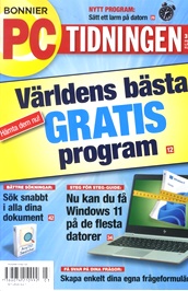 PC-Tidningen omslag