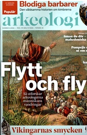 Populär Arkeologi omslag