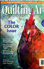 Quilting Arts Magazine (US) omslag