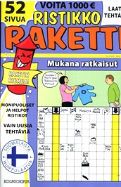 Ristikko Raketti (FI) omslag