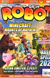 Robot presenterar omslag