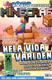 Robot presenterar omslag