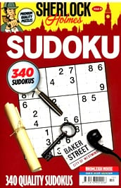 Sherlock Holmes Sudoku (UK) omslag