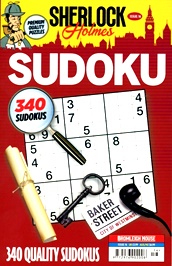 Sherlock Holmes Sudoku (UK) omslag