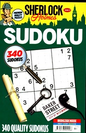 Sherlock Holmes Sudoku (UK) omslag