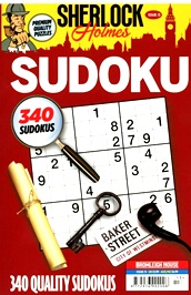 Sherlock Holmes Sudoku (UK) omslag