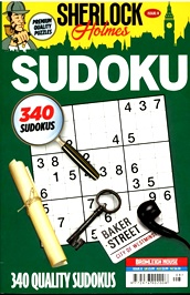 Sherlock Holmes Sudoku (UK) omslag